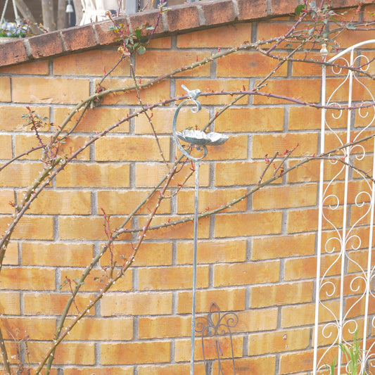 背が高めの、アンティーク・バードフィーダー