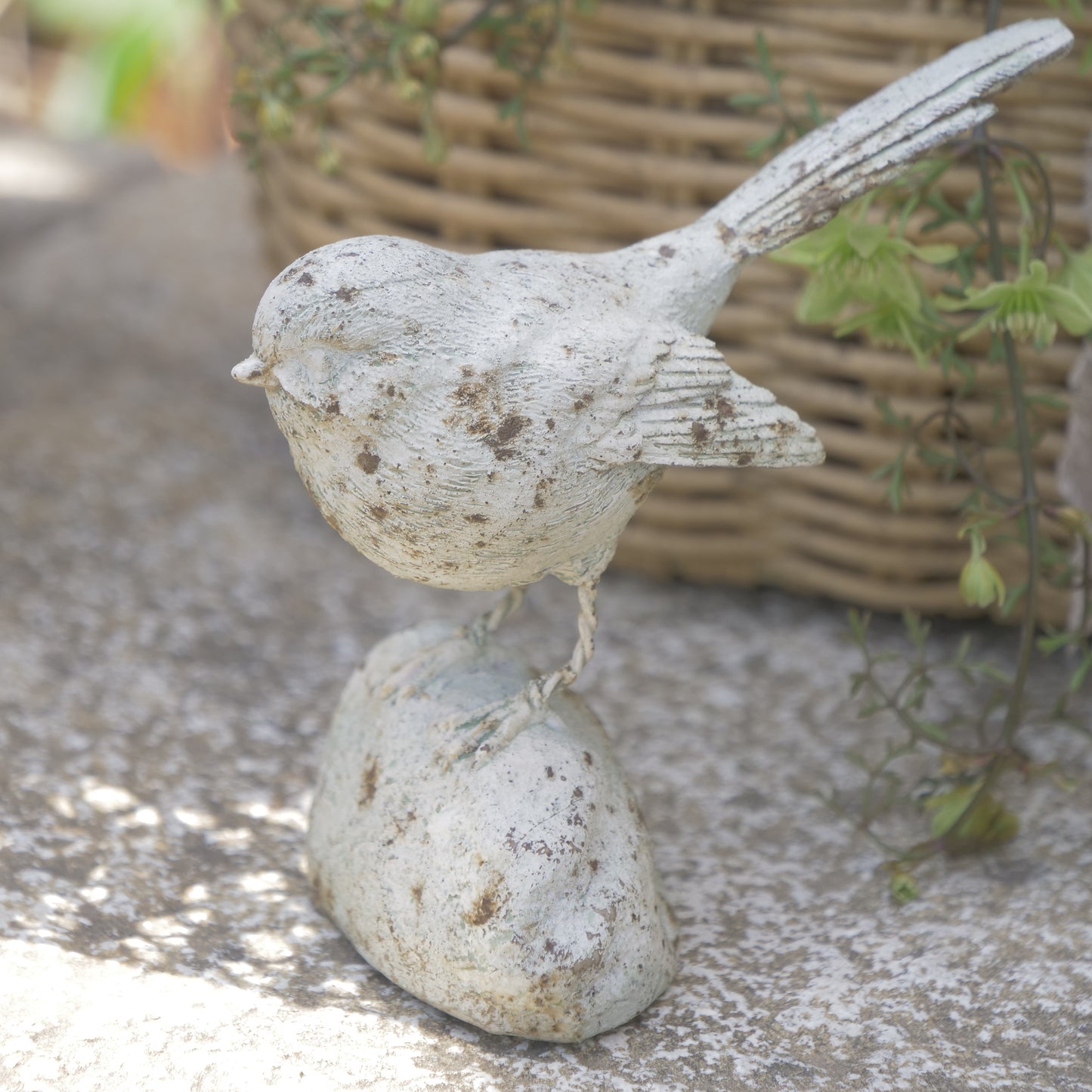 鳥の置物 尻尾が長いタイプ