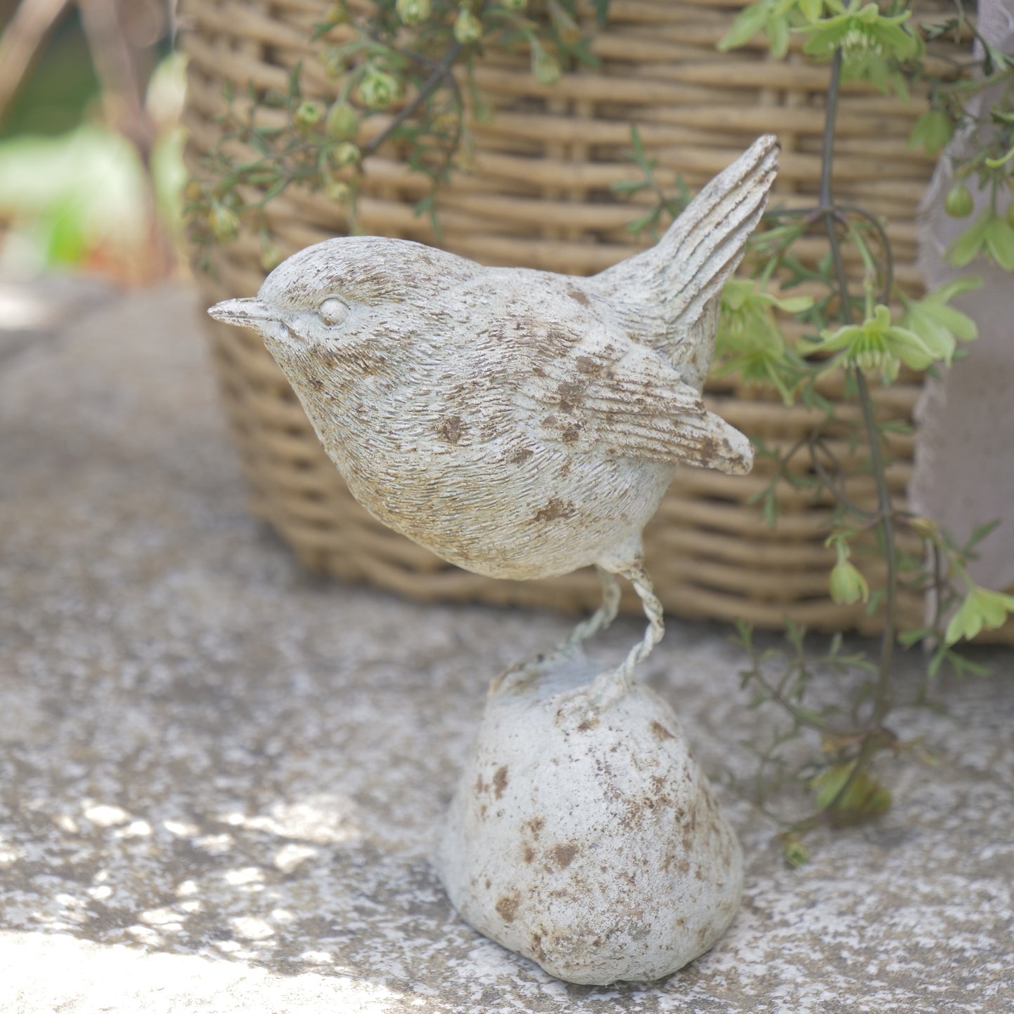 鳥の置物 尻尾が短いタイプ