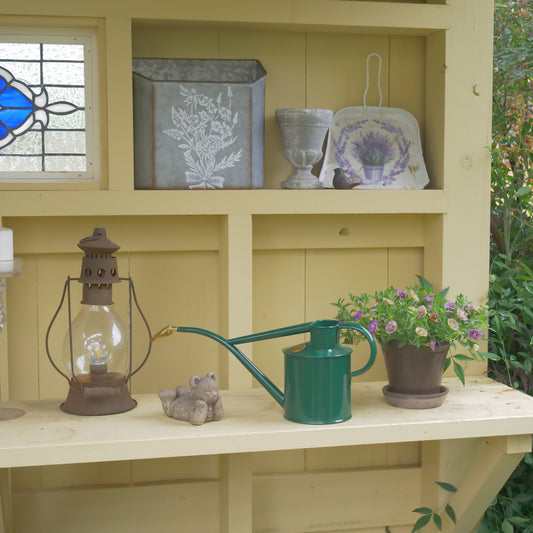 イギリス HAWS(ホーズ)社 メタルインドアカン 1L グリーン