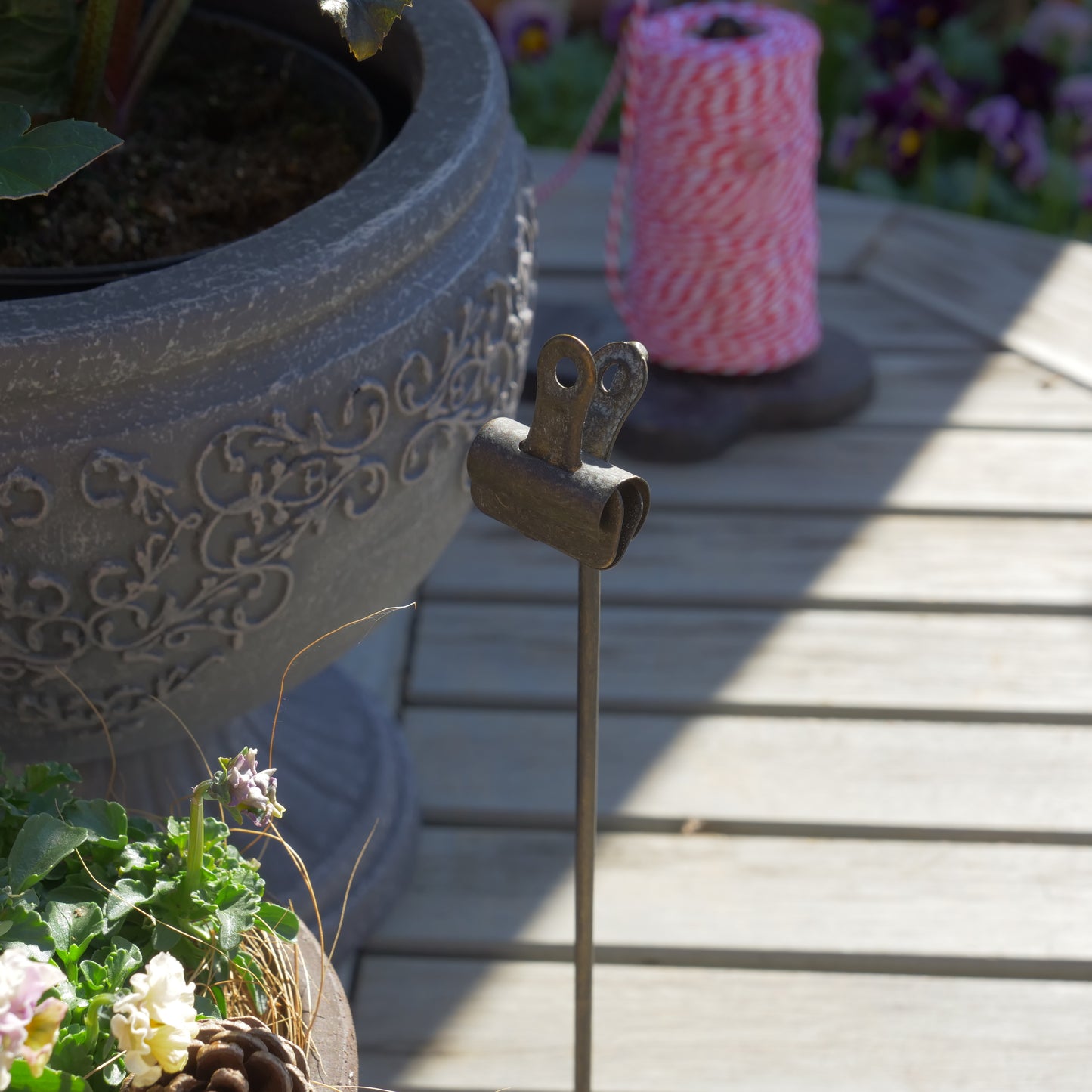 クリップメッセージスタンド