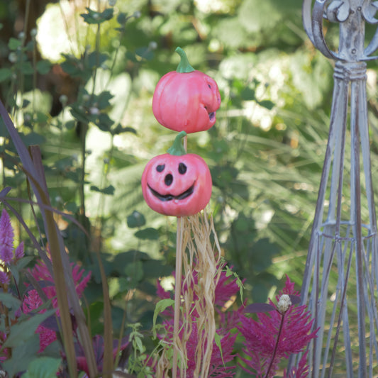 ハロウィンに。　カボチャのピック