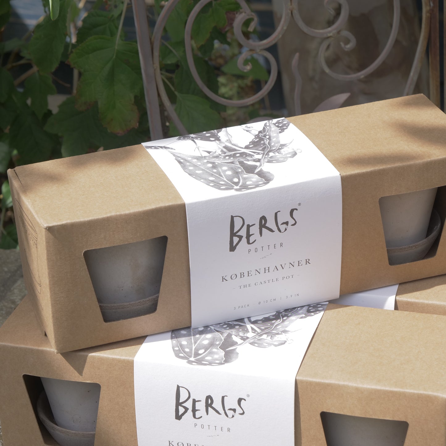 バーグスポッター コペンハーゲン３パック　グレー【新商品】