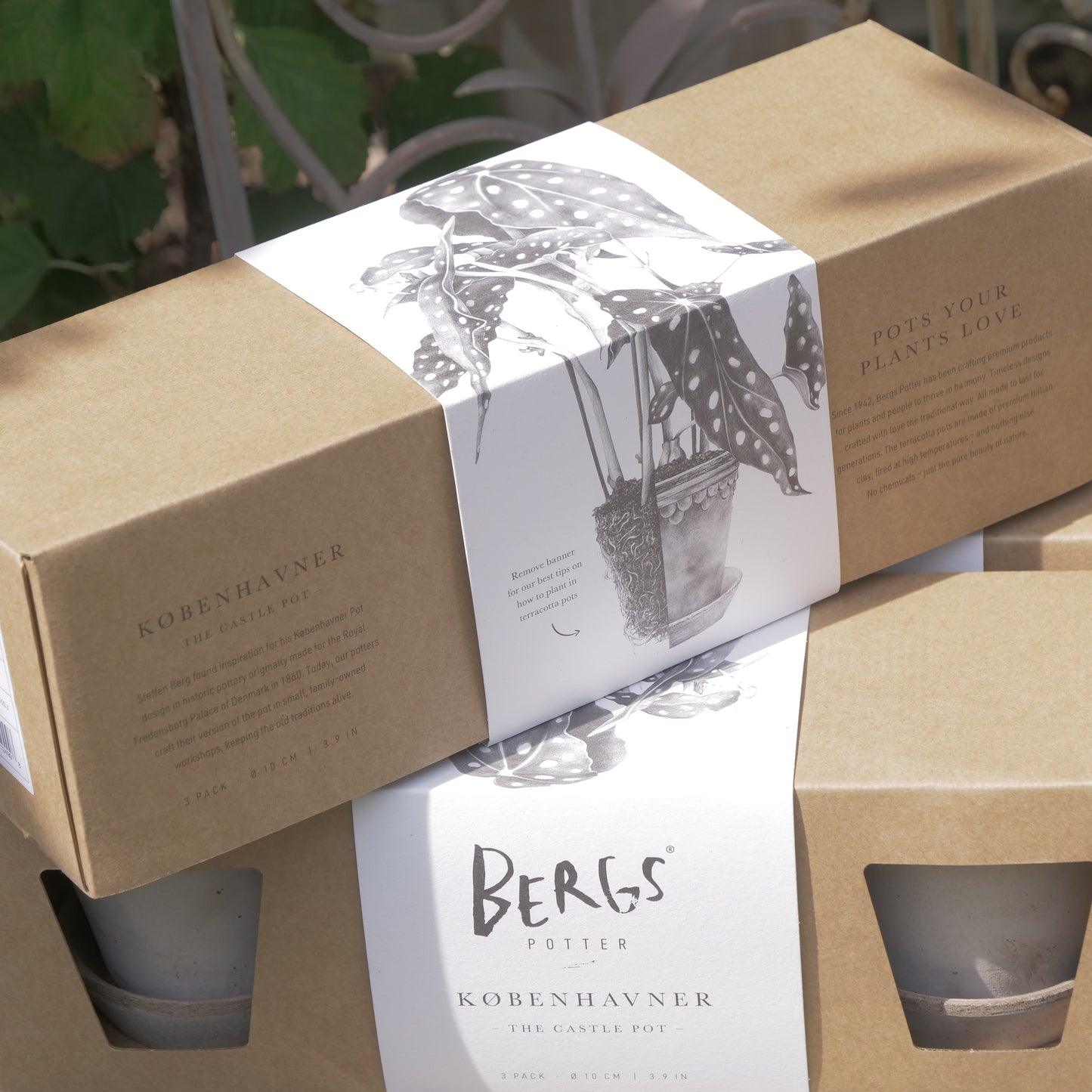 バーグスポッター コペンハーゲン３パック　グレー【新商品】