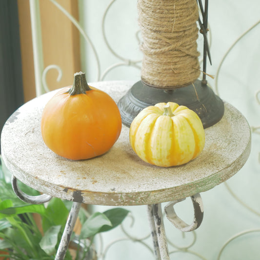 ハロウィンカボチャ　【本物のカボチャです】2個セット