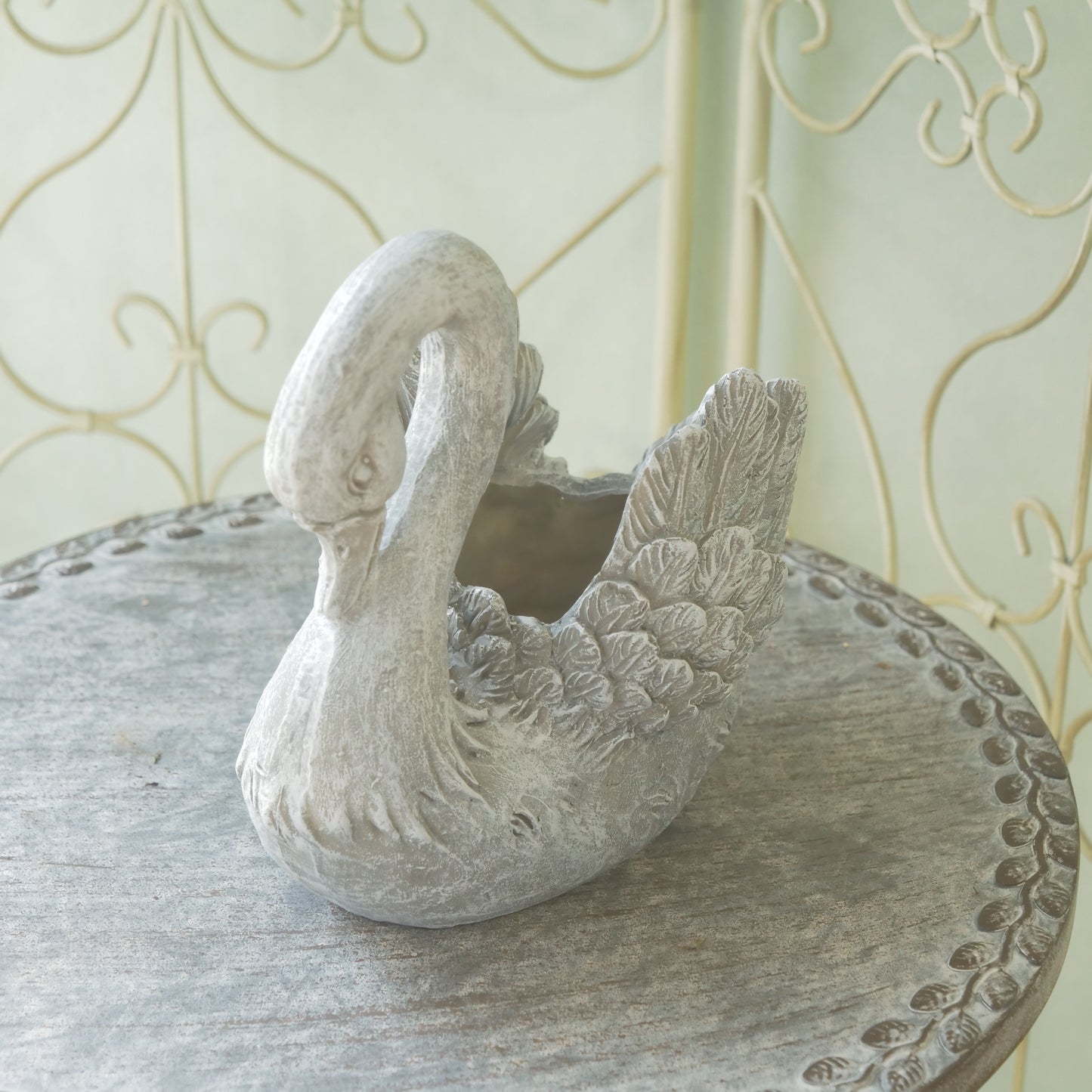 レジンポット　スワン 　