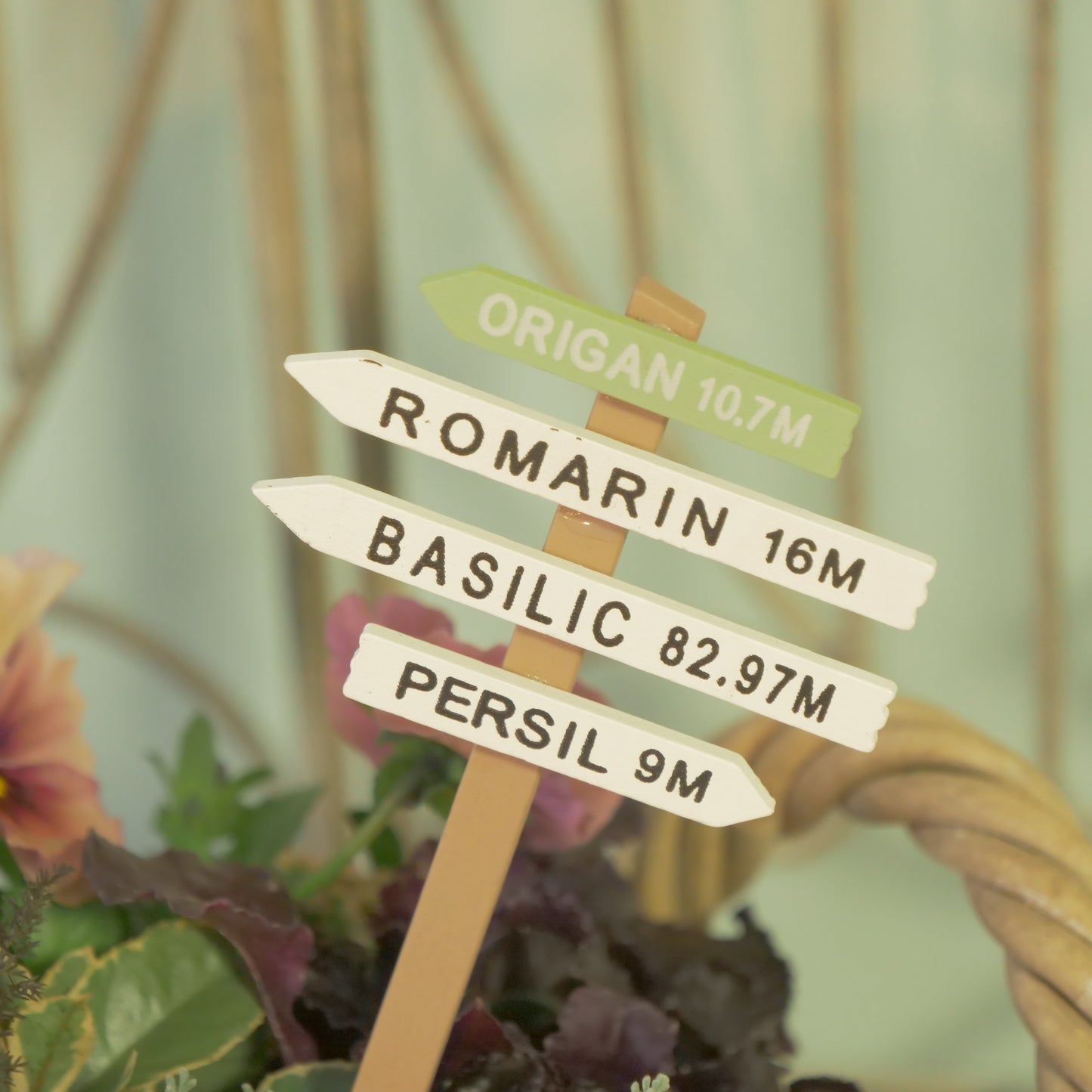 オリガンピック【グリーン】寄せ植えにワンポイント！木のピック。